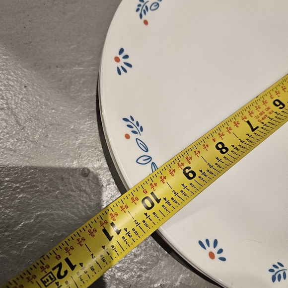 Corelle 'Subtle Blue' Dinner Plates - Set of 4 10" Plates Dinnerware - Picture 2 of 11